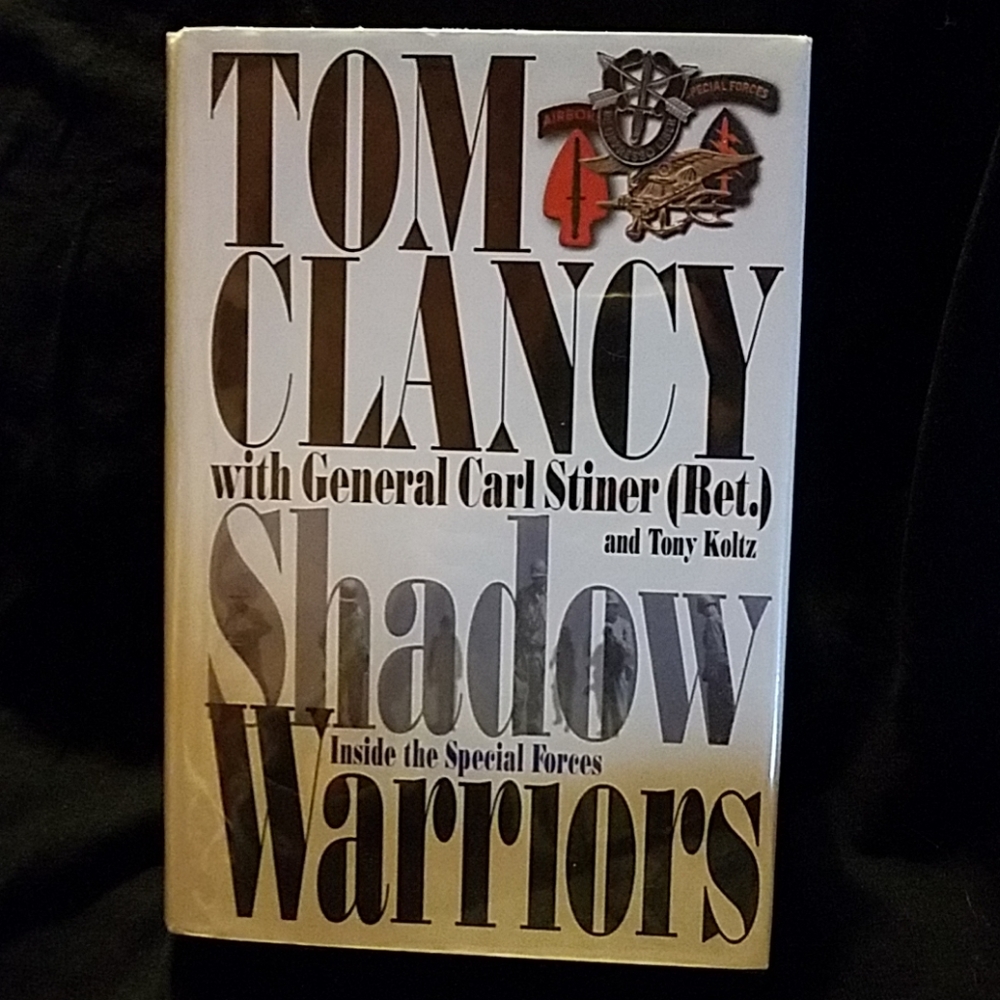 2002 Hard Cover "Shadow Warrior" Tom Clancy